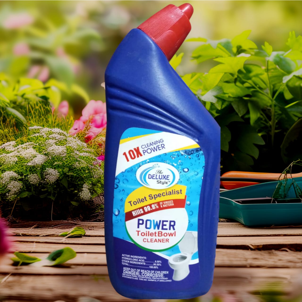 "Power Toilet Bowl Cleaner  500ML🚽💪"